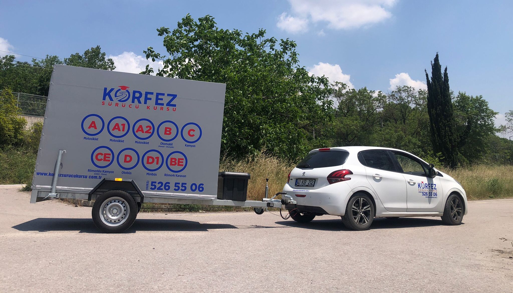 BE Sınıfı Römorklu Otomobil Kamyonet